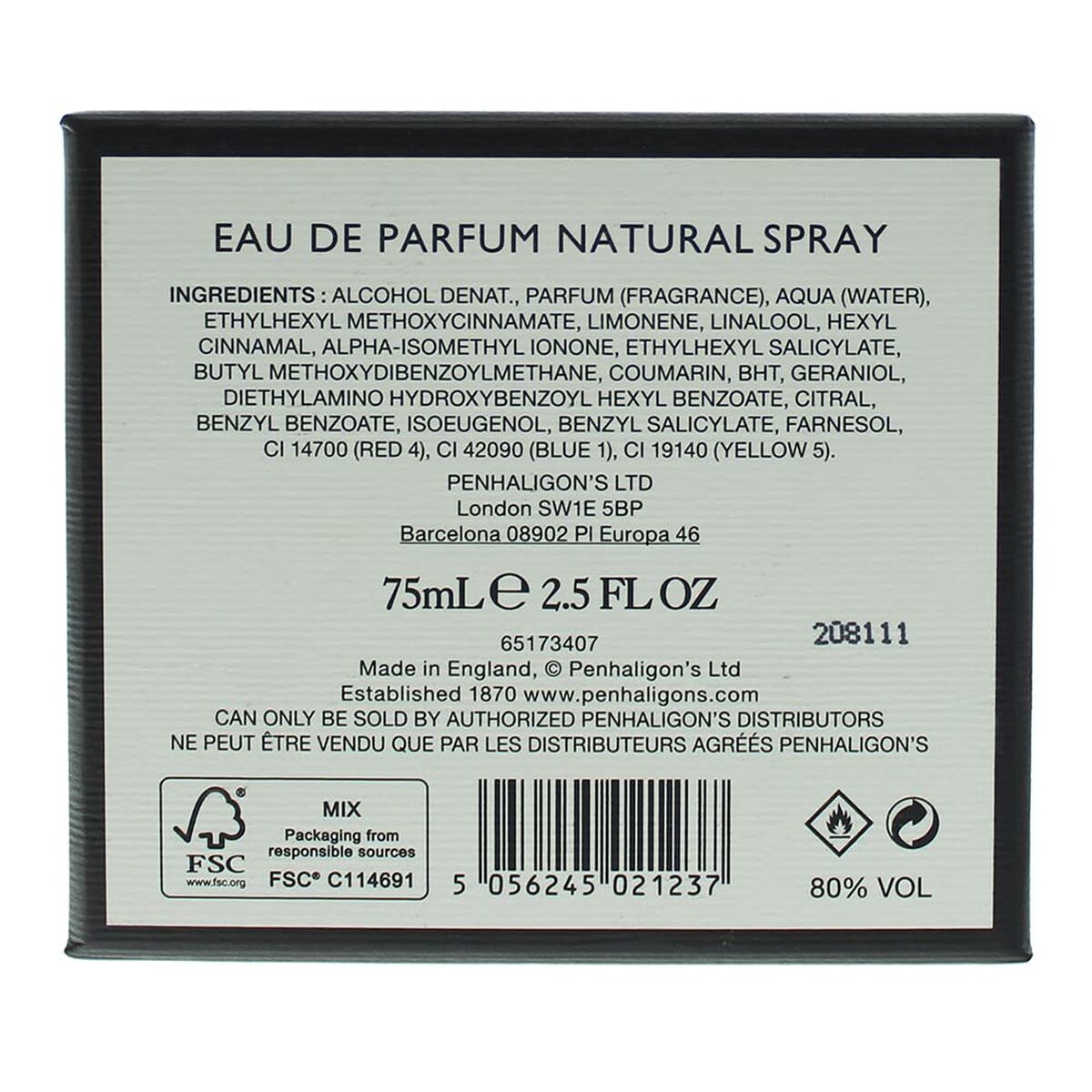 The Revenge of Lady Blanche 75 ml